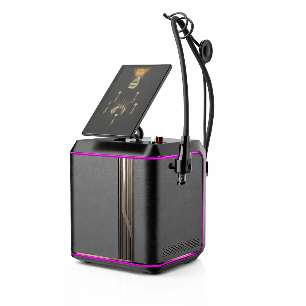 Lumiàge laser tulowy 1927 nm i erbowo-szklany 1550 nm